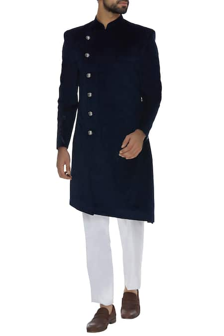 formal shoes on sherwani