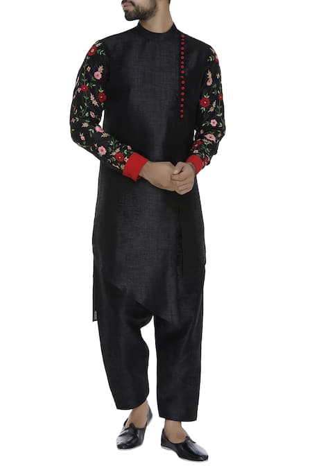 SOL by Piyush Dedhia Floral embridered kurta with salwar 