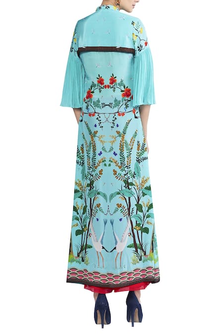 Limerick By Abirr N' Nanki Printed Tunic Palazzo Set 