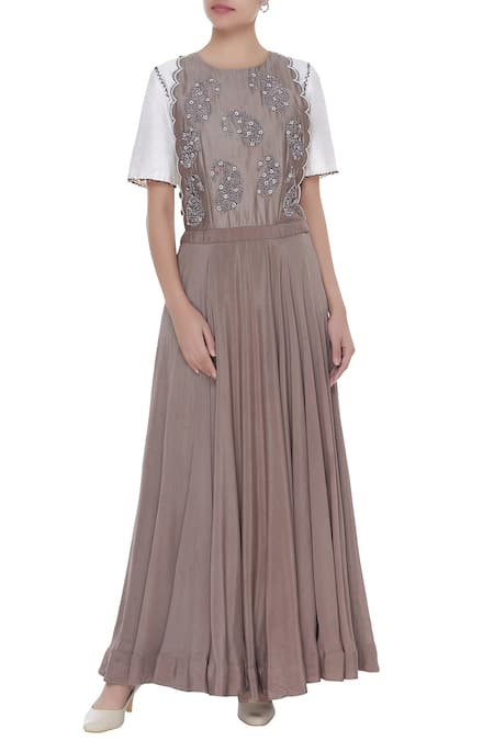 Eclat By Prerika Jalan Chanderi Silk Tunic 