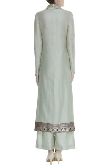 Priyanka Singh Chanderi Kurta Palazzo Set 
