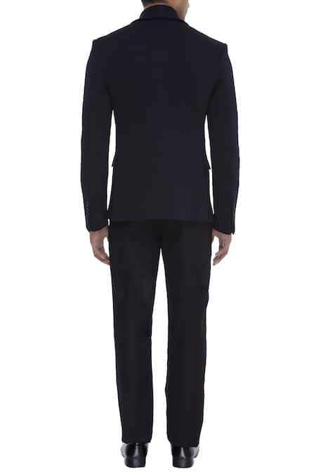 Khanijo Micro quilted double breasted blazer 