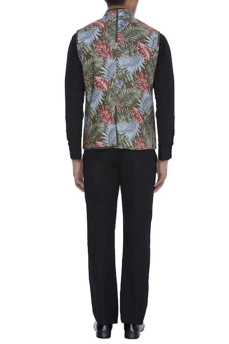 Khanijo Linen Printed Bundi 