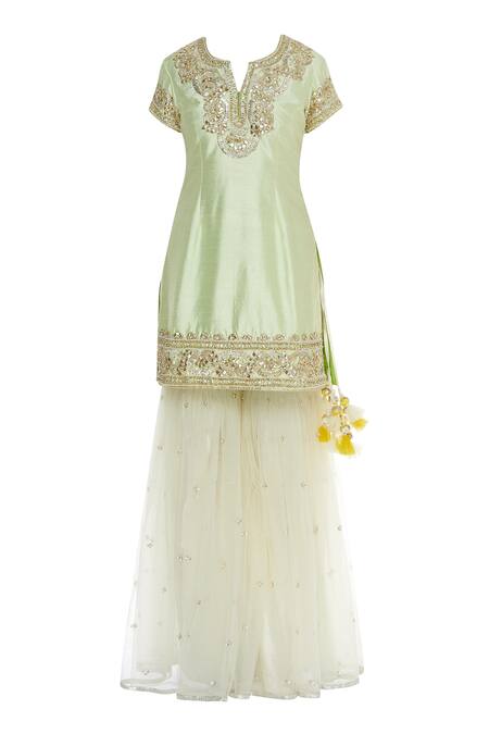 gota embroidery dresses