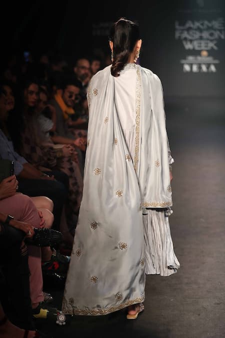 Punit Balana Hand embroidered anarkali with dupatta & churidar 