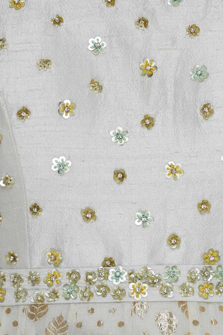 Priyanka Jain_Yellow Ombre Back Cut Out Anarkali Set_at_Aza_Fashions