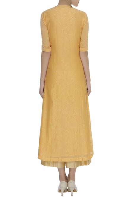 Manasi Sengupta Sequin Embroidered Kurta With Palazzo Pants 