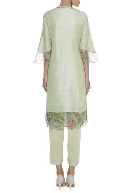 Manasi Sengupta Printed  Kurta Set 