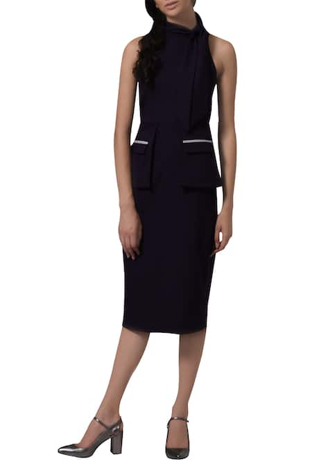 Manika Nanda Peplum fit dress 