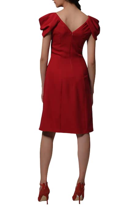 Manika Nanda Red Short Dress 
