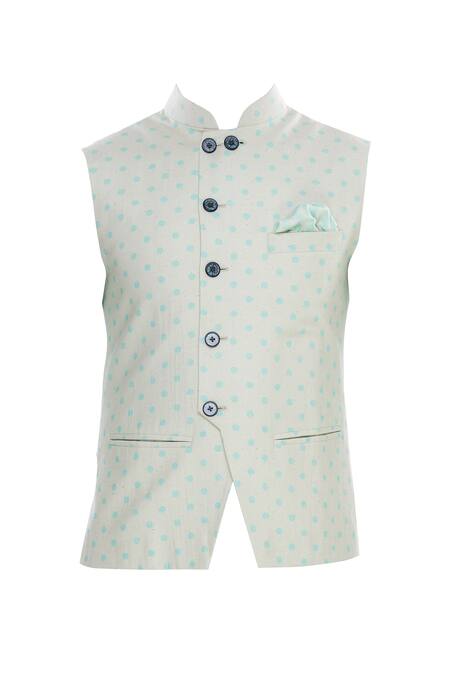 Buy Nautanky Green Cotton Cutdana, Beads Polka Dot Bundi Online at Aza Fashions Buy_Nautanky_Green Cotton Cutdana, Beads Polka Dot Bundi _Online_at_Aza_Fashions