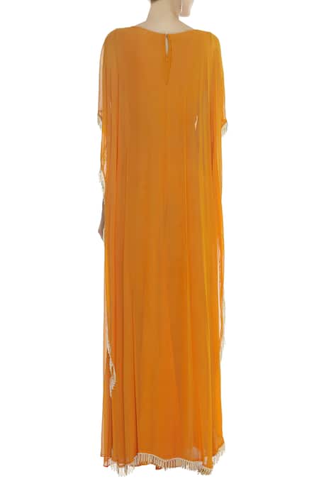 Ushma Vaidya Embroidered Cape Jumpsuit 