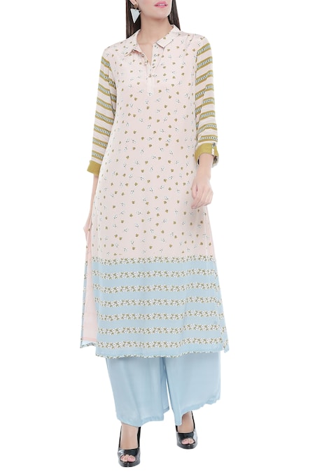 Soup by Sougat Paul Printed Kurta & Palazzo Set 