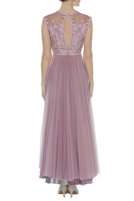 Seema Khan Sequin Embroidered Anarkali kurta Set 