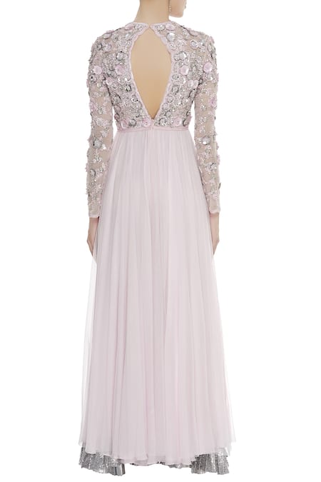 Seema Khan Embellished anarkali kurta with dupatta 