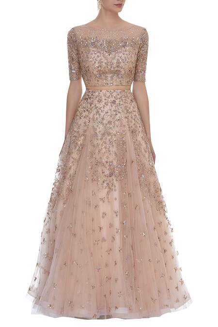 Shop Shlok Design Pink Cutdana Embroidered Lehenga Set Online at Aza Fashions Shop_Shlok Design_Pink Cutdana Embroidered Lehenga Set_Online_at_Aza_Fashions