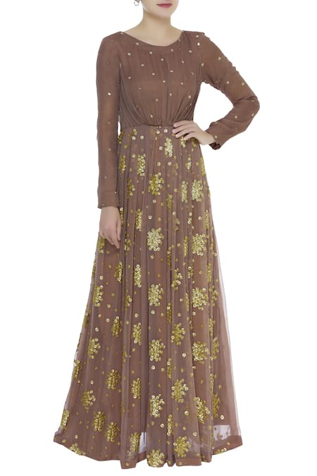 Abhi Singh Embroidered Anarkali  