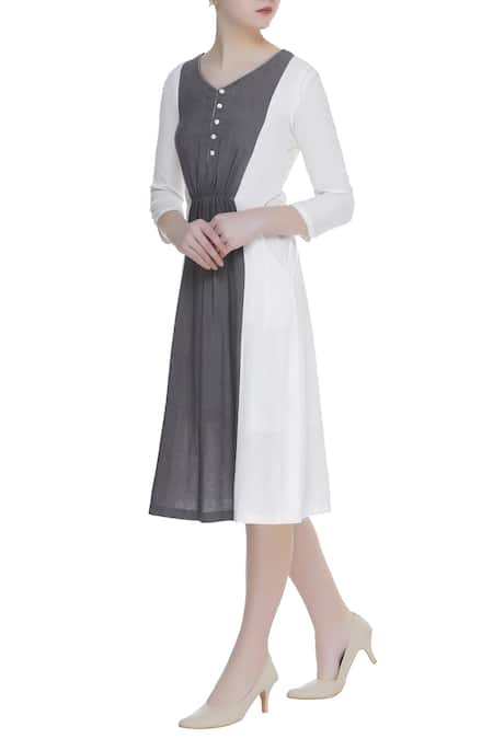 Bohame Silk Midi Dress 