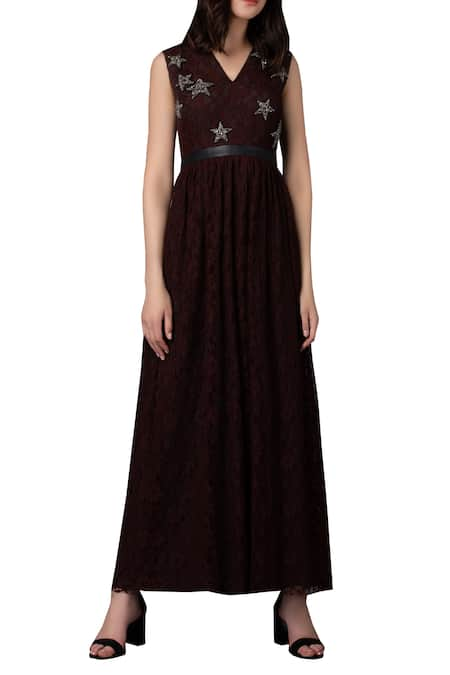 Shahin Mannan Embellished Dress 