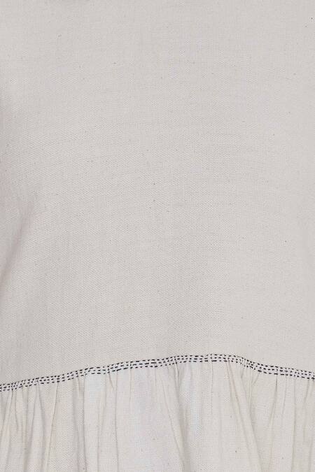 Eka Blue Peter Pan Collar Midi Dress at Aza Fashions Eka_Blue Peter Pan Collar Midi Dress_at_Aza_Fashions