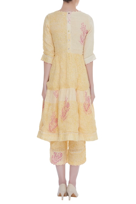 Shagun Manchanda Aline block printed kurta 