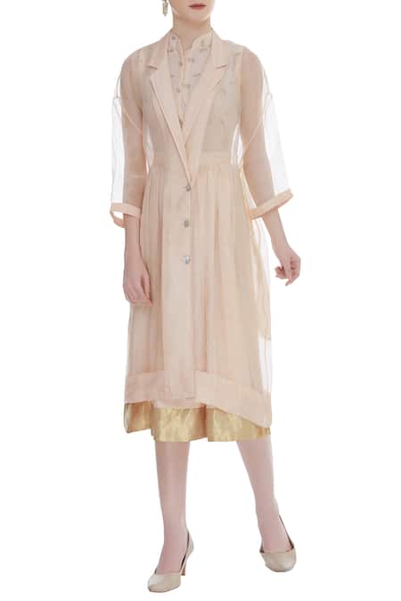 Latha Puttanna Lapel Collar Jacket 