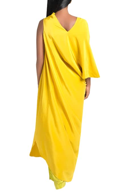 Stephany Flare sleeve Gown 