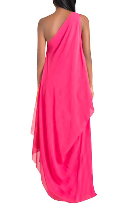 Stephany One Shoulder Gown 