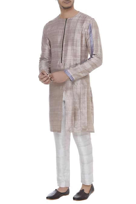 Mitesh Lodha Zippered classic kurta 