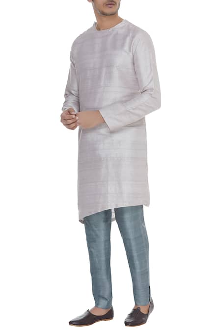 Mitesh Lodha Melange straight pants 