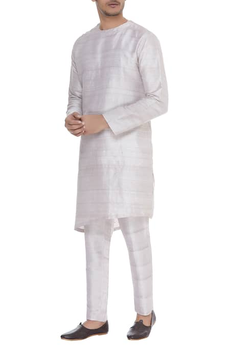 Mitesh Lodha Melange straight pants 