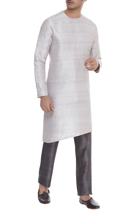 Mitesh Lodha Melange straight pants 