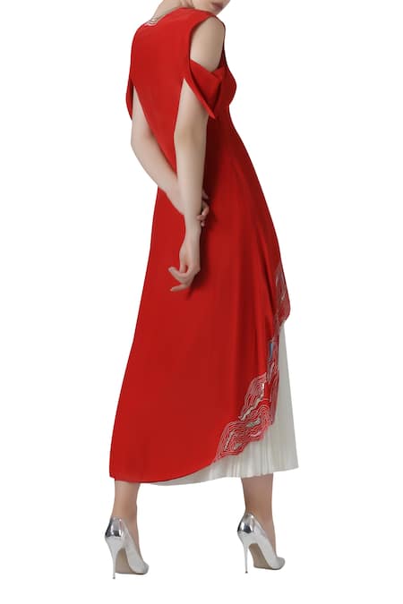 Limerick By Abirr N' Nanki Asymmetric Kurta Set 