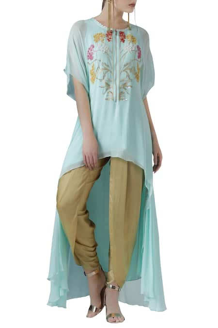 Limerick by Abirr N' Nanki Asymmetrical embroidered Tunic 