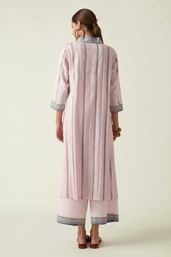 Payal Pratap Poricini Cotton Handloom Kurta & Pant Set 