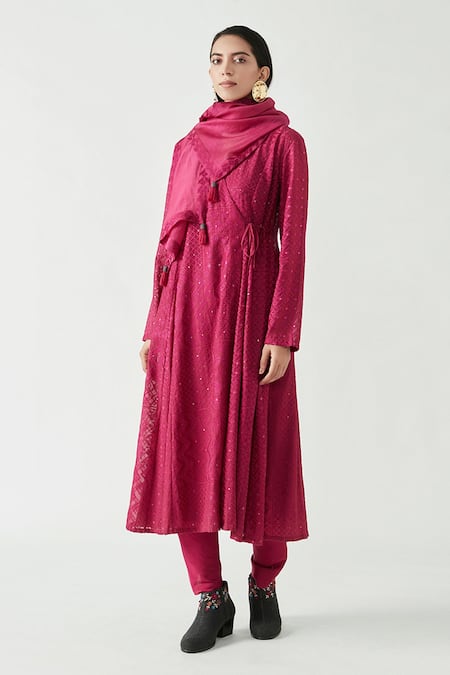 Payal Pratap Olivia Embroidered Kurta & Dhoti Pants Set 