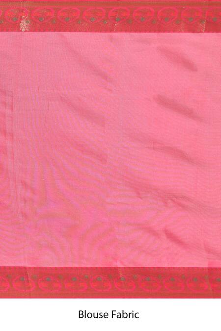 Samyukta Singhania_Green Cotton, Silk Embroidery Alfi Jaal Patola Woven Saree_Online_at_Aza_Fashions