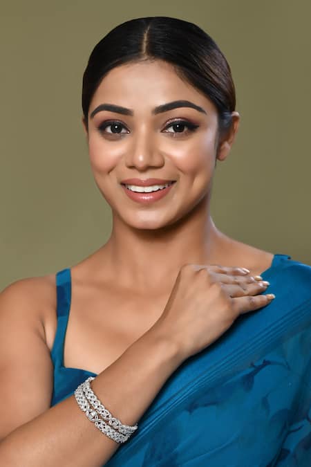 Nazaakat By Samara Singh_Silver Plated American Diamond Stone Studded Bangles - Set Of 2_Online_at_Aza_Fashions