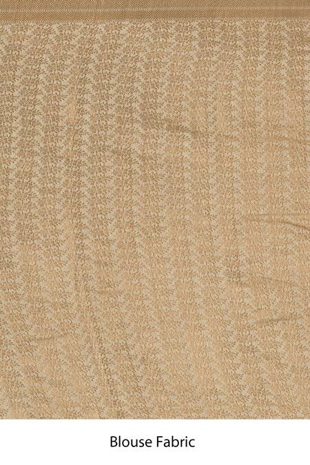 Samyukta Singhania_Cream Mohair Embroidery Woven Butti Pattern Saree _Online_at_Aza_Fashions