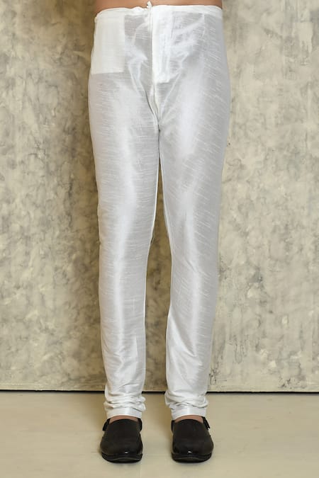 Naintara Bajaj_Red Bundi And Churidar Cotton Printed Floral And Full Sleeve Kurta Set _Online_at_Aza_Fashions