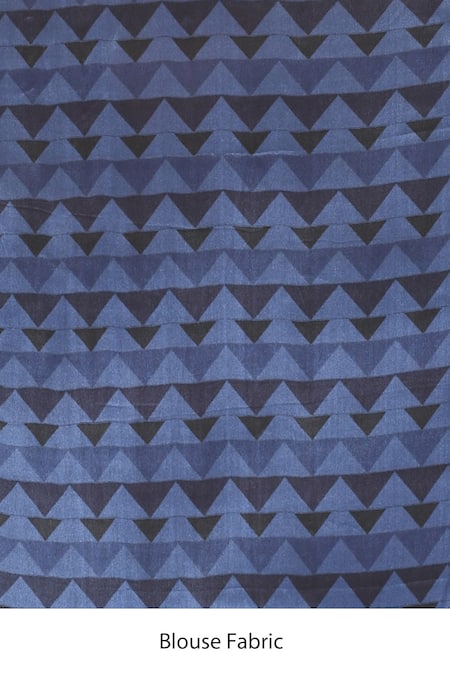 Khwaab By Sanjana Lakhani Black Crepe Embroidery Round Neck Printed Abstract Pattern Saree Online at Aza Fashions Khwaab By Sanjana Lakhani_Black Crepe Embroidery Round Neck Printed Abstract Pattern Saree_Online_at_Aza_Fashions