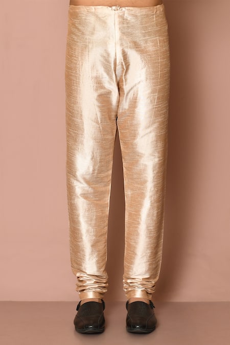 Arihant Rai Sinha_Purple Silk Full Sleeve Solid Kurta Set _Online_at_Aza_Fashions