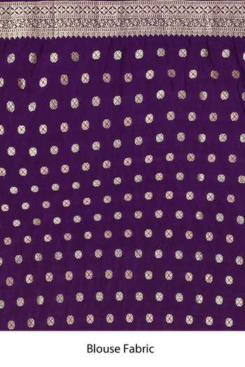 Nazaakat By Samara Singh_Purple Soft Art Silk Leheriya And Mandala Motif Pattern Saree_Online_at_Aza_Fashions