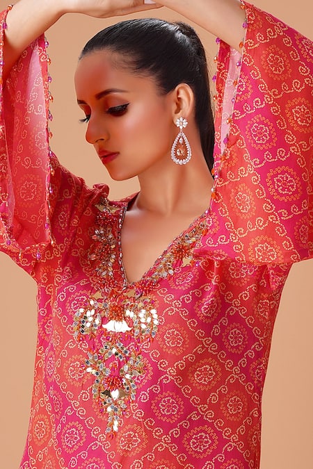 Crimson Red Semi Ikkat Patola Silk Dupatta | Indian fashion, Party wear  indian dresses, Kurti designs party wear