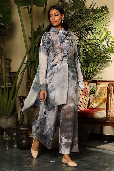 Sahil Kochhar Arvish Printed Kurta & Pant Set 