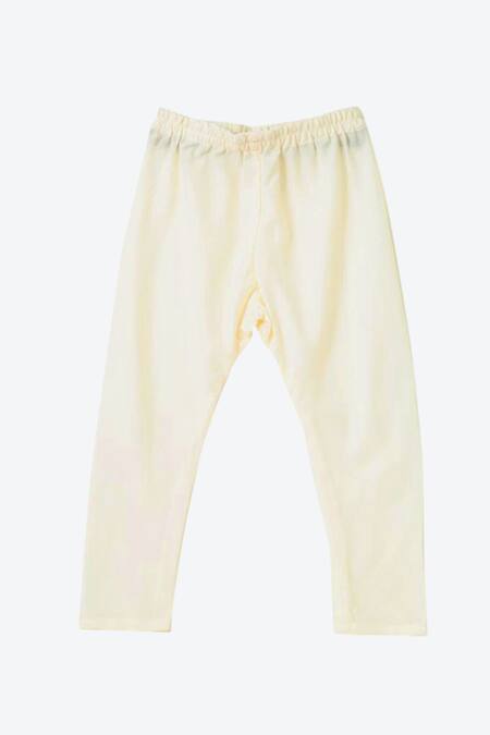 Shruti Jalan_Beige Silk, Cotton Embroidery Floral Print Bundi And Kurta Set _Online_at_Aza_Fashions