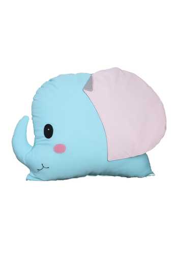 My Gift Booth_Multi Color Cotton Elephant Shape Cushion - Set Of 2_Online_at_Aza_Fashions