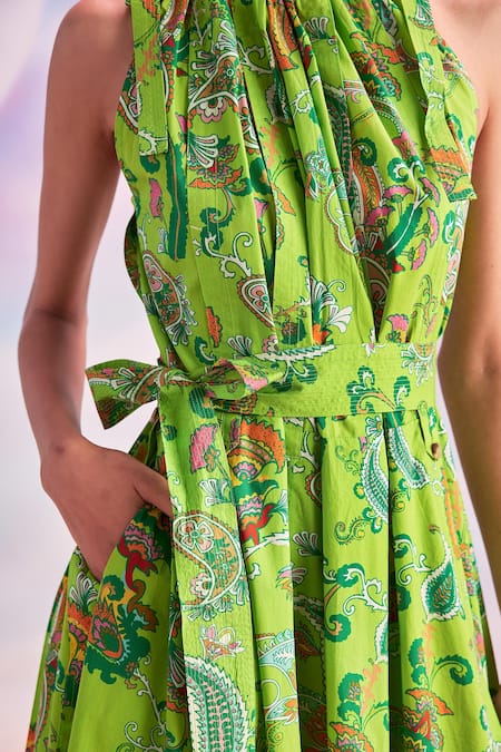 Expecting Green Floral Asymmetric Split Maternity Maxi Dress – Club L  London - USA