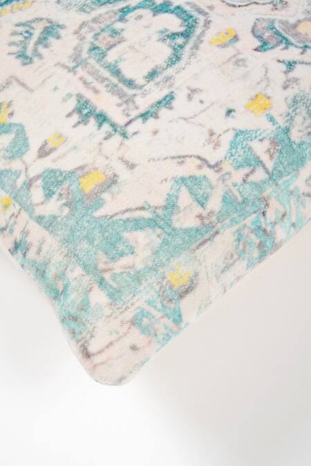 Buy_Orna_Multi Color Cotton Digital Print Flower Cushion Cover - Set Of 2_Online_at_Aza_Fashions