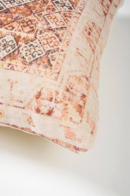 Orna Multi Color Cotton Digital Print Square Cushion Cover - Set Of 2 Online at Aza Fashions Orna_Multi Color Cotton Digital Print Square Cushion Cover - Set Of 2_Online_at_Aza_Fashions